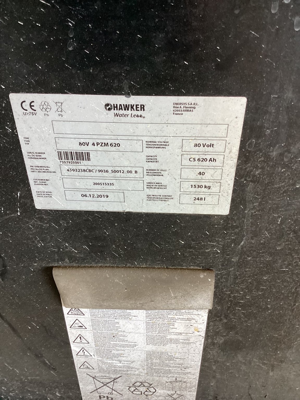 Chariot élévateur frontal UniCarriers MX25