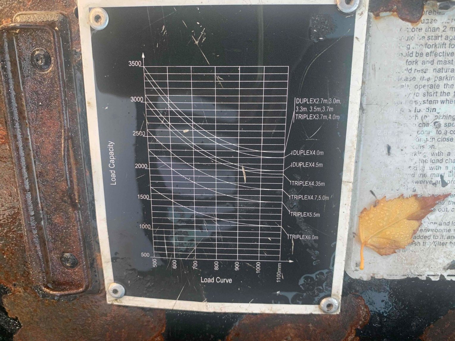 Chariot élévateur tout terrain KPC FD35T-C4WD