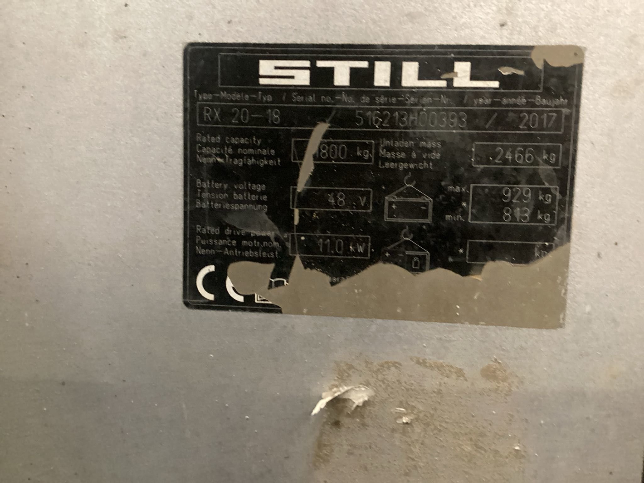 Chariot élévateur frontal Still Saxby RX20-18