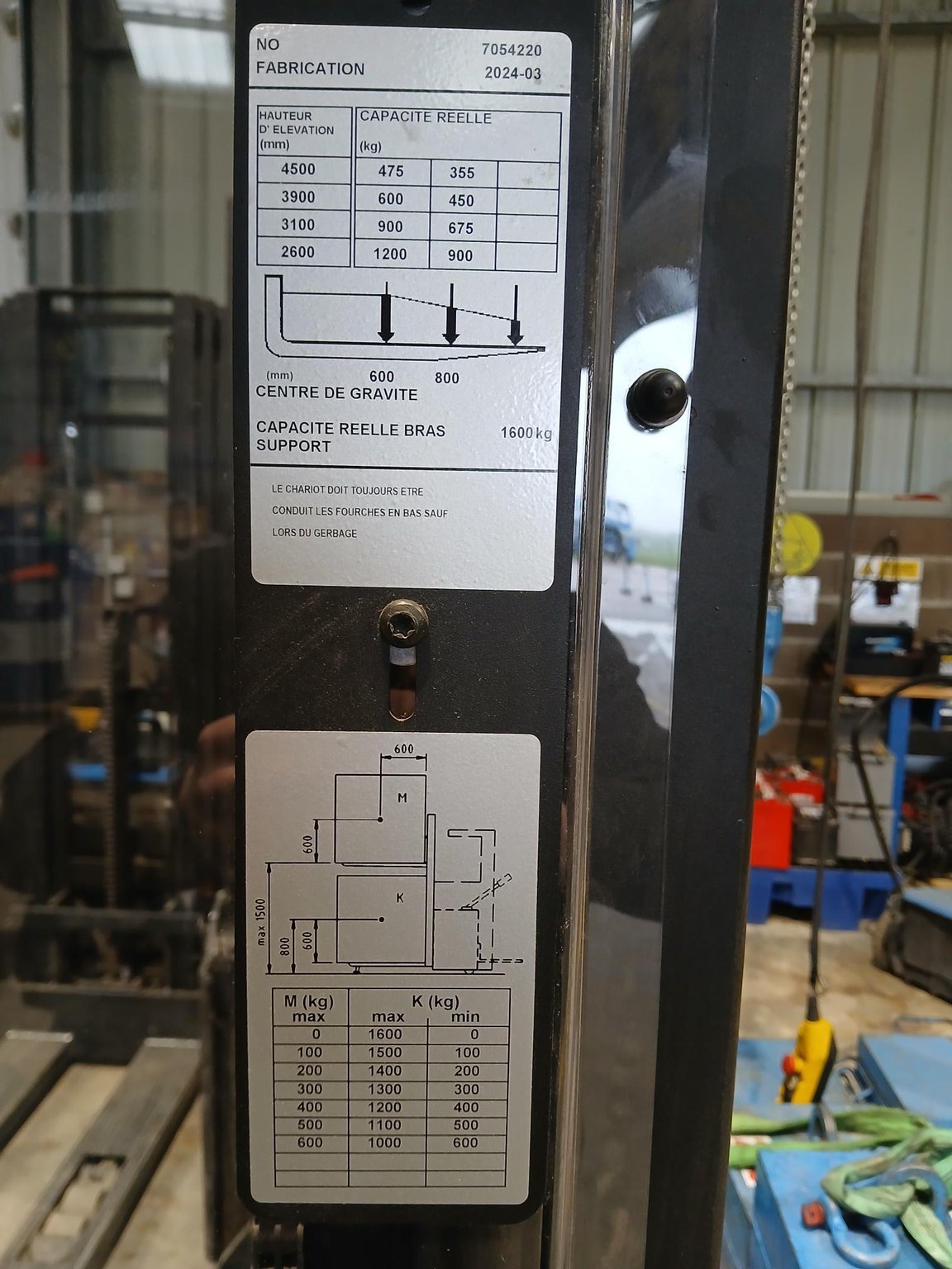 Gerbeur CESAB S212L