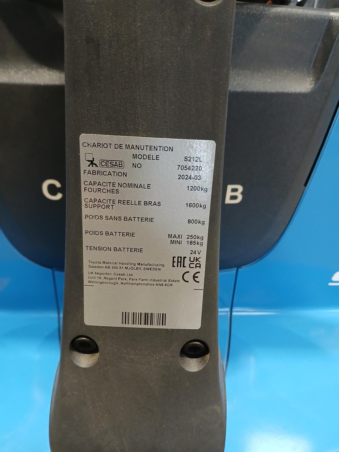 Gerbeur CESAB S212L
