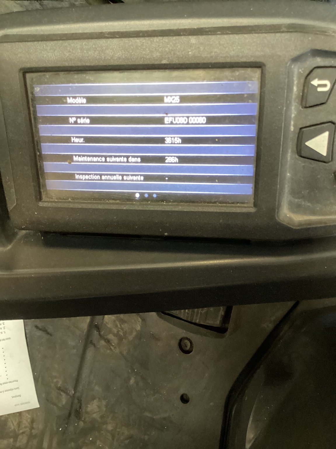 Chariot élévateur frontal UniCarriers MX25