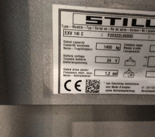 Gerbeur STILL EXV14IC