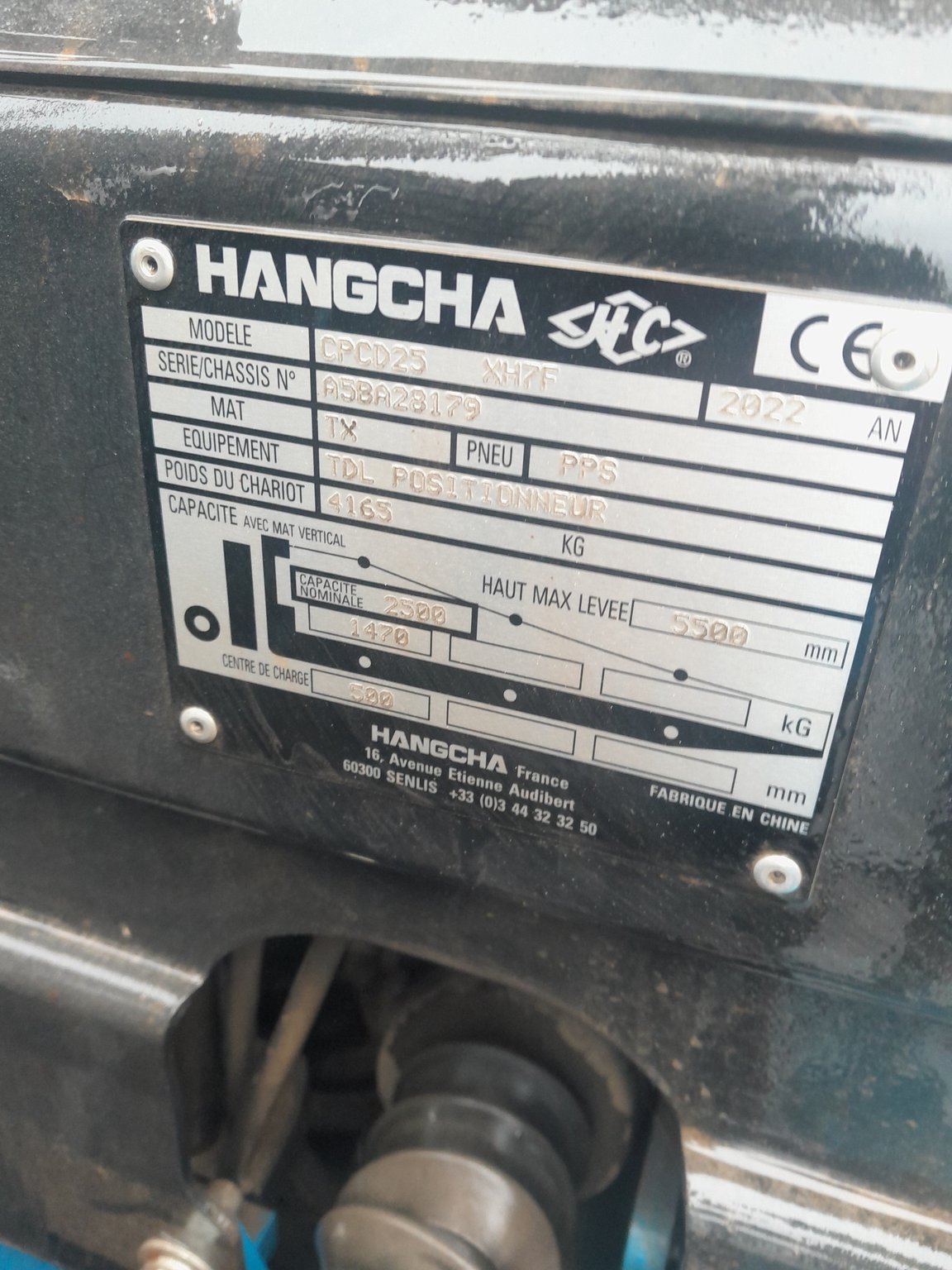 Chariot élévateur frontal Hangcha XF25D