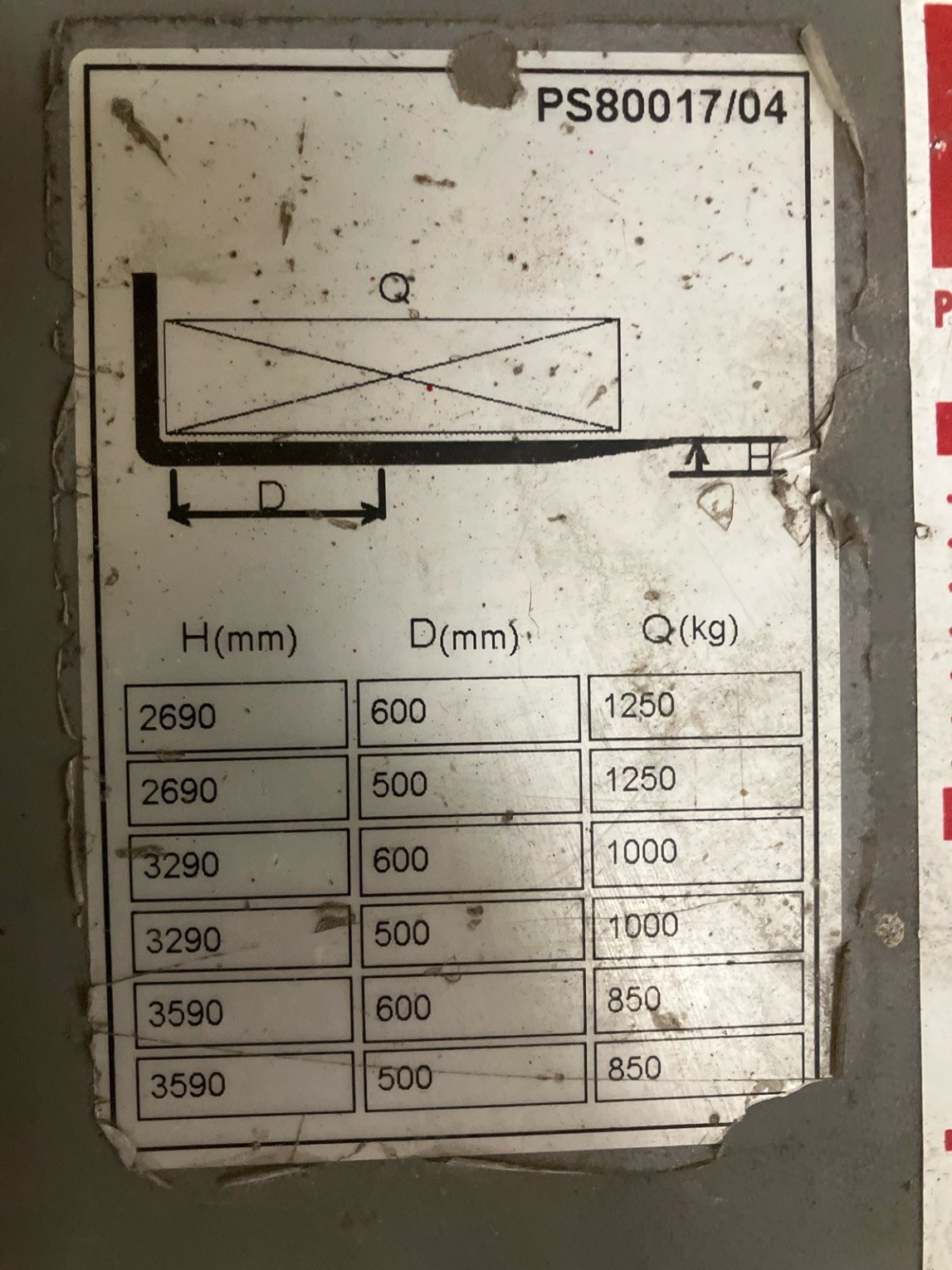 Gerbeur UniCarriers PS125