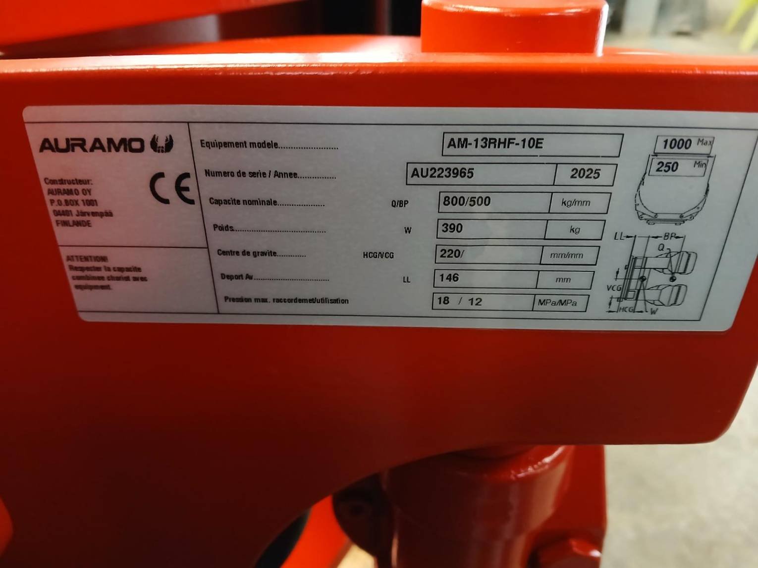 Chariot élévateur frontal UniCarriers TX3-20L 