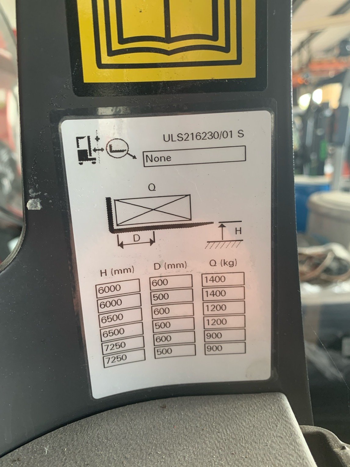 Chariot à mât rétractable UniCarriers ULS140