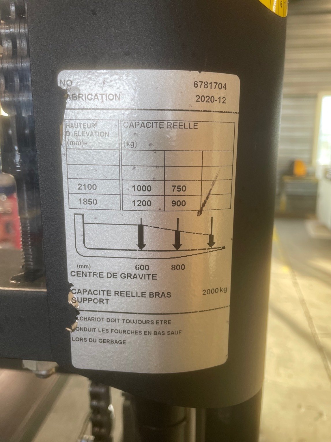 Gerbeur CESAB S220D