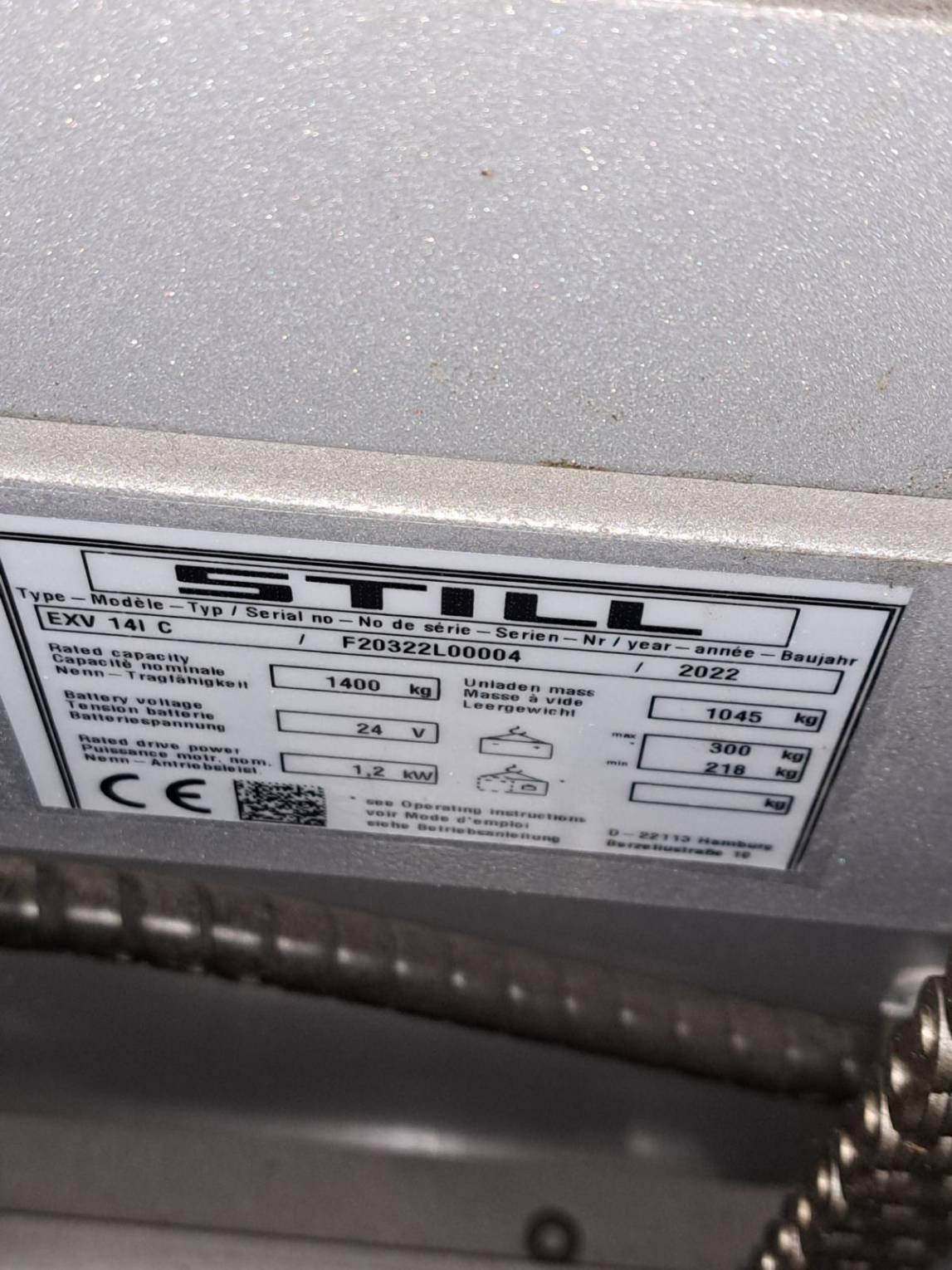 Gerbeur STILL EXV14IC