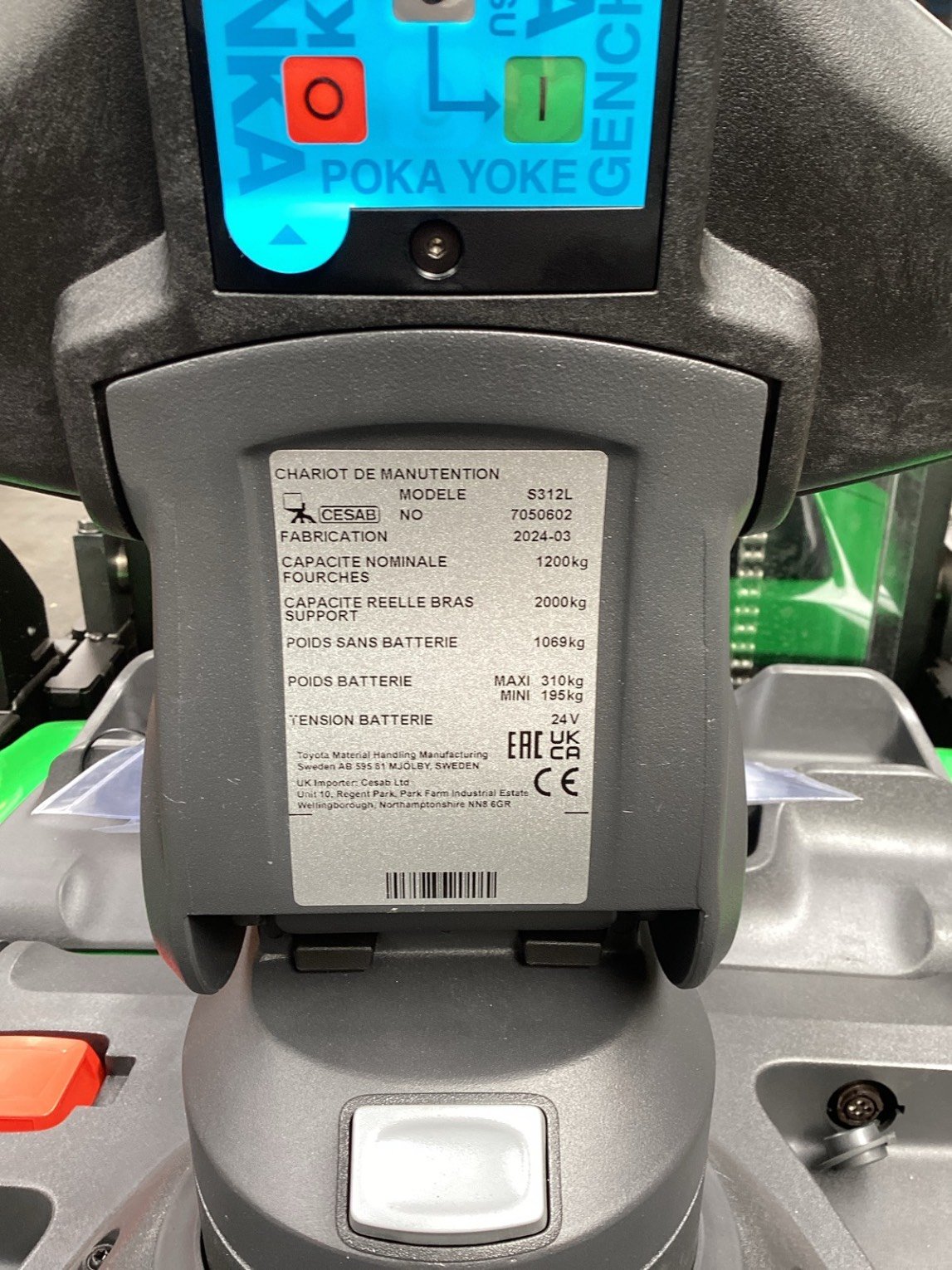 Gerbeur CESAB S312L