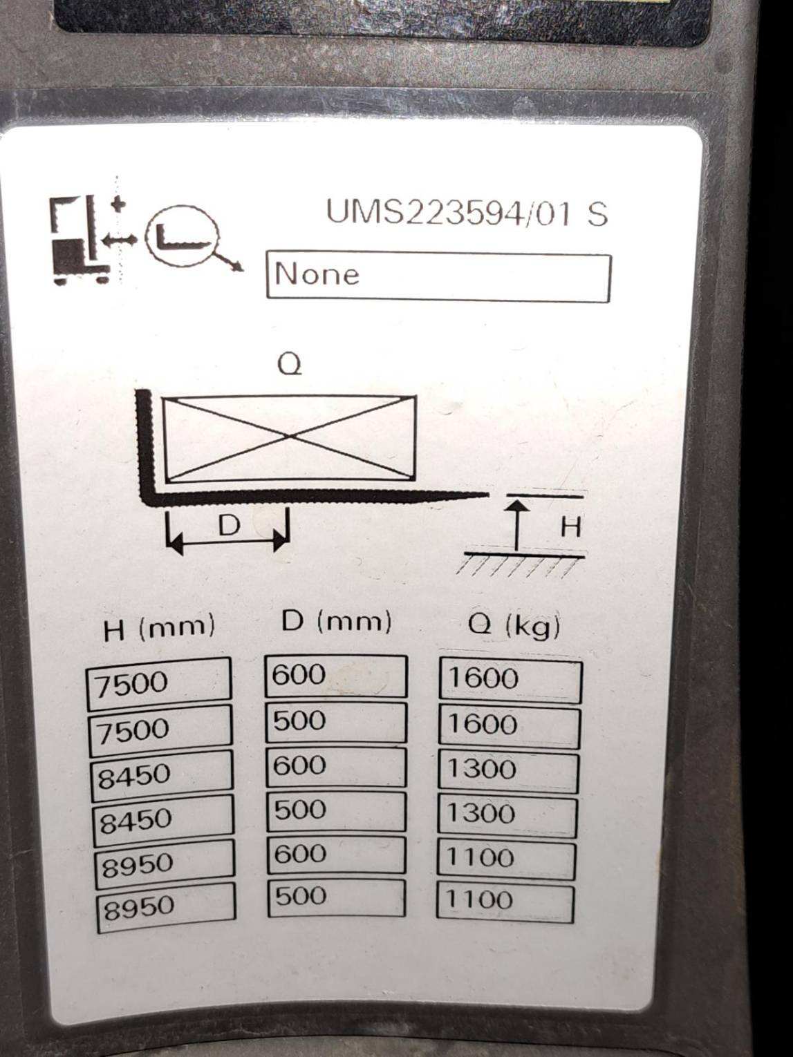 Chariot à mât rétractable UniCarriers UMS200