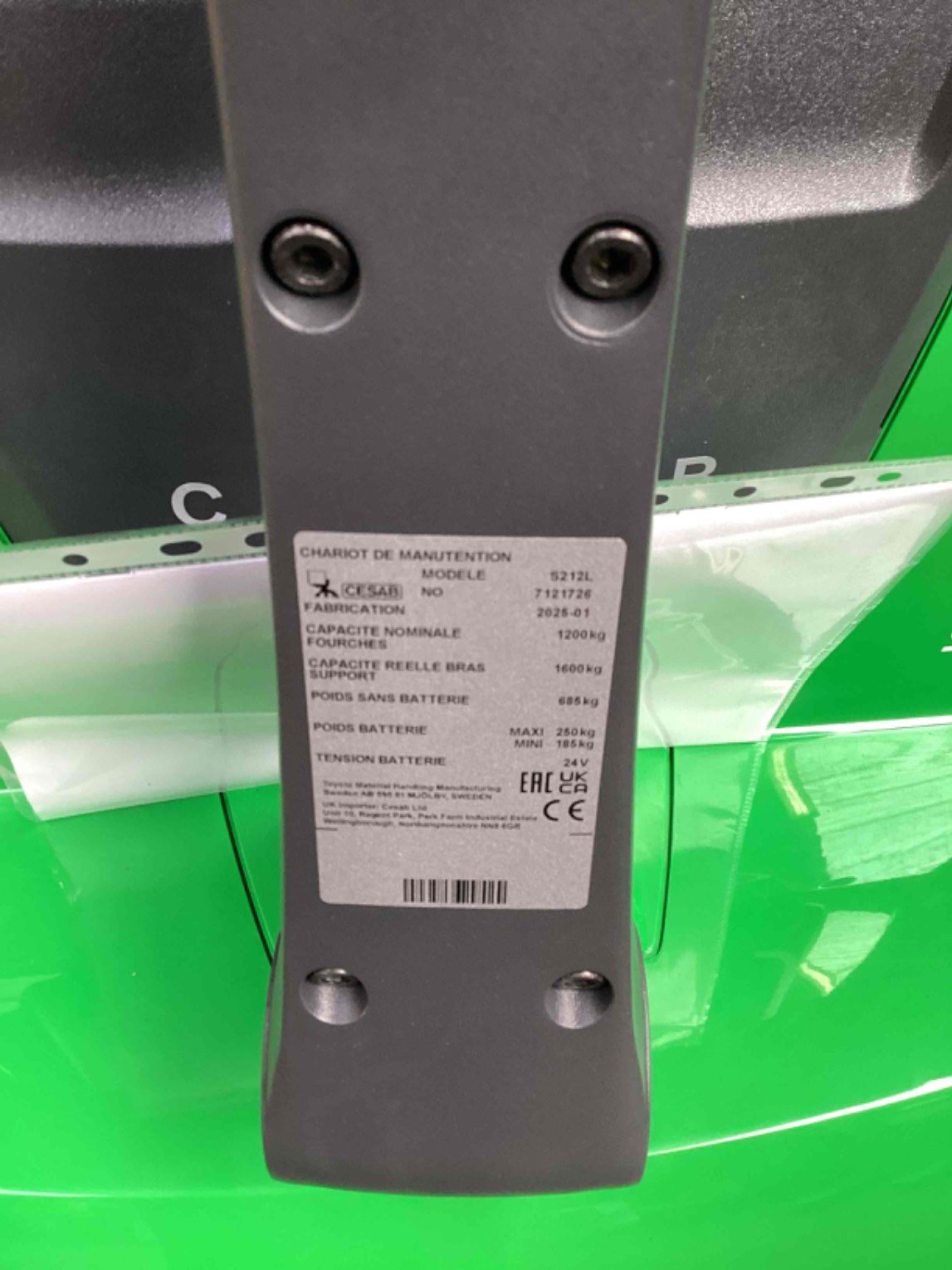 Gerbeur CESAB S212L